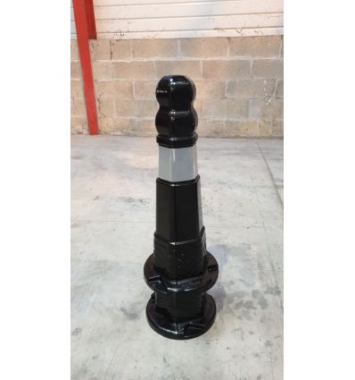 Balise autorelevable hexagonale de type potelet