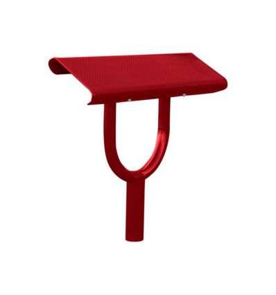 Banc Assis Debout en acier 1 pied