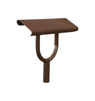 Banc Assis Debout en acier 1 pied