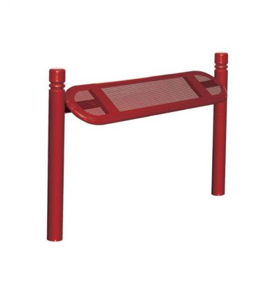 Banc Assis Debout en acier 2 pieds