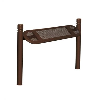 Banc Assis Debout en acier 2 pieds