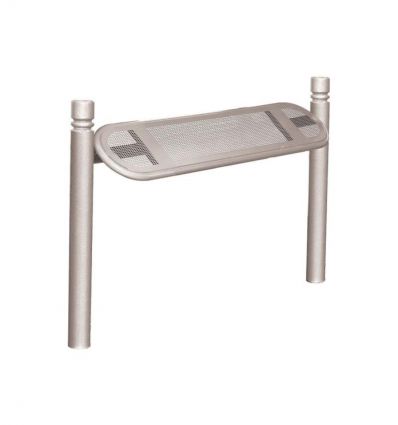 Banc Assis Debout en acier 2 pieds
