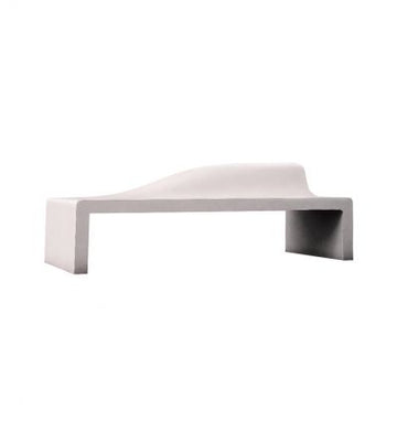 Banc béton design dossier vague
