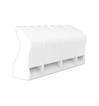 Banc de touche monobloc en composite 3 à 10 joueurs