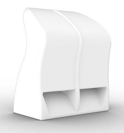 Banc de touche monobloc en composite 3 à 10 joueurs