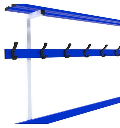 Banc de vestiaire double sur-mesure
