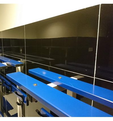 Banc de vestiaire simple sur-mesure