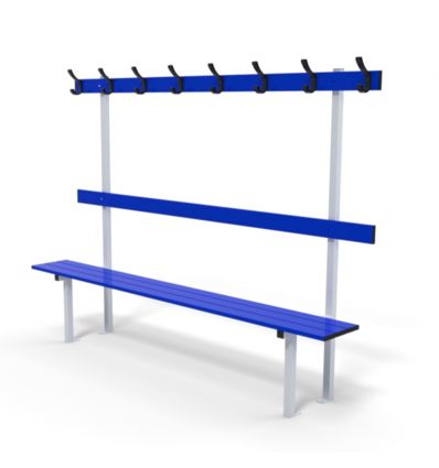 Banc de vestiaire simple sur-mesure