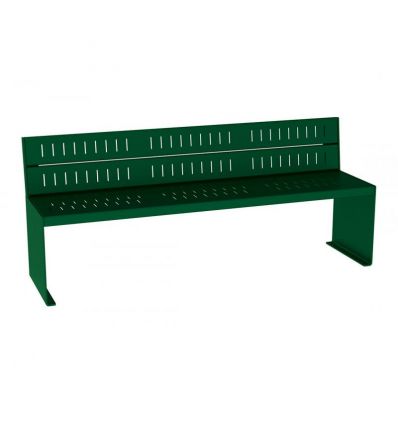 Banc public en acier 1800 mm