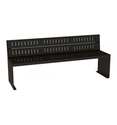 Banc public en acier 1800 mm