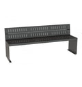 Banc public en acier 1800 mm