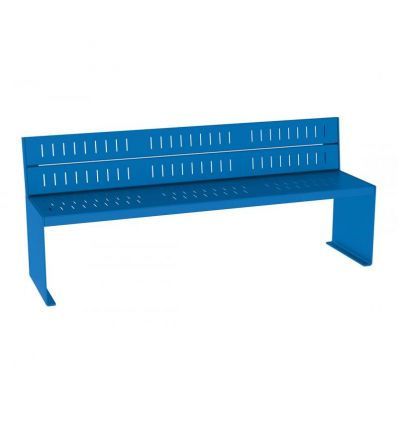 Banc public en acier 1800 mm