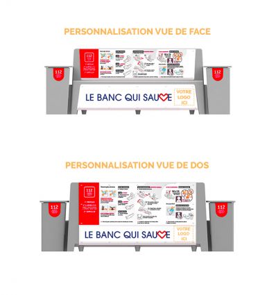 Banc public en plastique qui Sauve des Vies