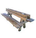 Banc Public extérieur Double en bois