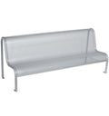 Banc public métallique microperforé