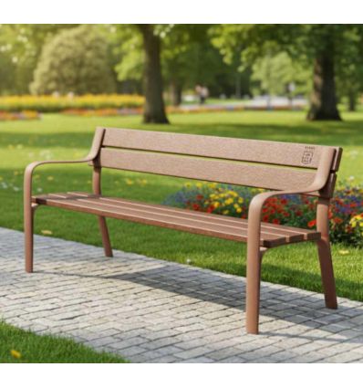 Banc Public Plastique Recyclé