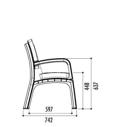 Banc Urbain en Plastique