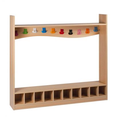 Banc vestiaire maternelle