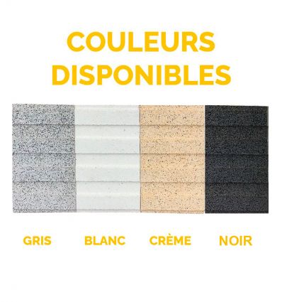 Bande de Guidage en Résine Granuleuse Extérieur à Coller