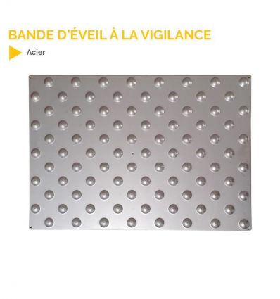 Bande Podotactile Acier Inoxydable