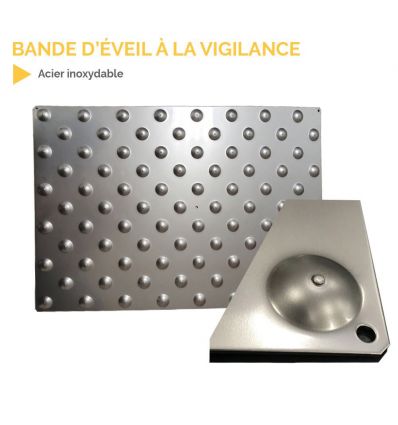 Bande Podotactile Acier Inoxydable
