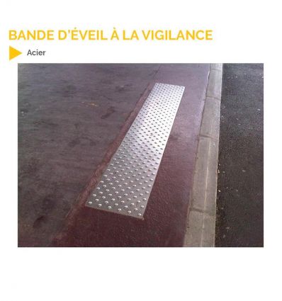 Bande Podotactile Acier Inoxydable