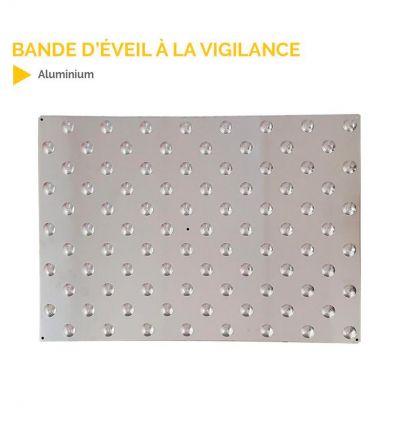 Bande Podotactile Aluminium à visser