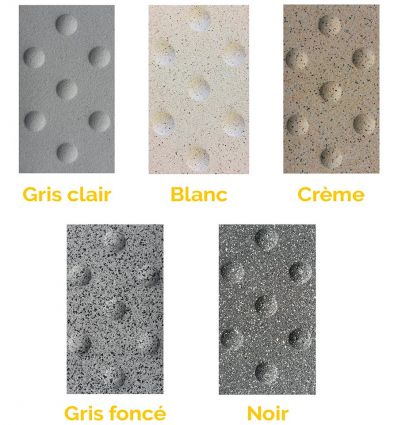 Bande Podotactile Granitée pour Extérieur