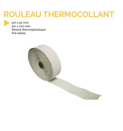 Bande thermocollante en rouleau