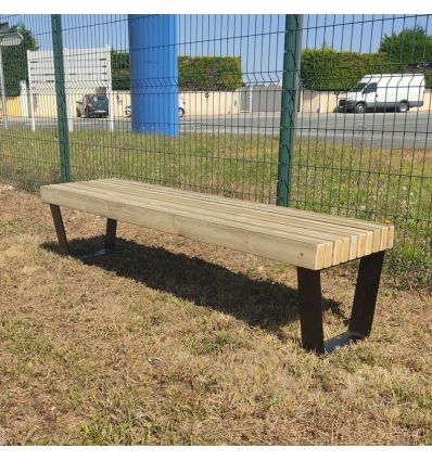 Banquette Collectivité en Bois Design