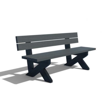 Banquette Design Plastique Recyclé