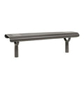 Banquette en acier pour abribus