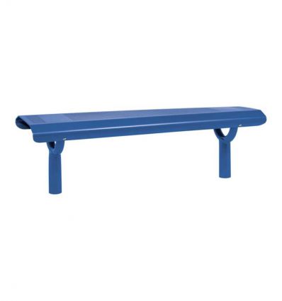 Banquette en acier pour abribus
