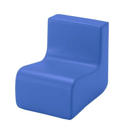 Banquette en Mousse avec dossier pour maternelle