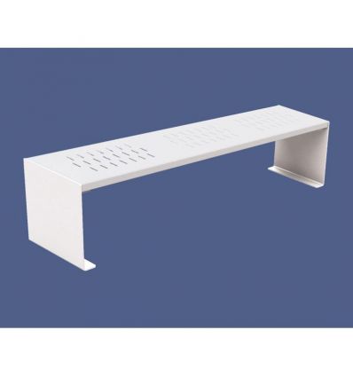 Banquette publique extérieure en acier 1800 mm