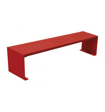Banquette publique extérieure en acier 1800 mm
