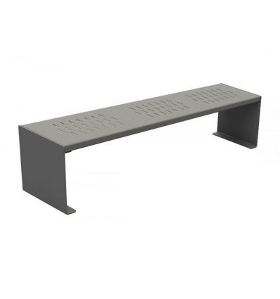 Banquette publique extérieure en acier 1800 mm