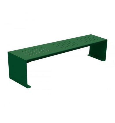 Banquette publique extérieure en acier 1800 mm