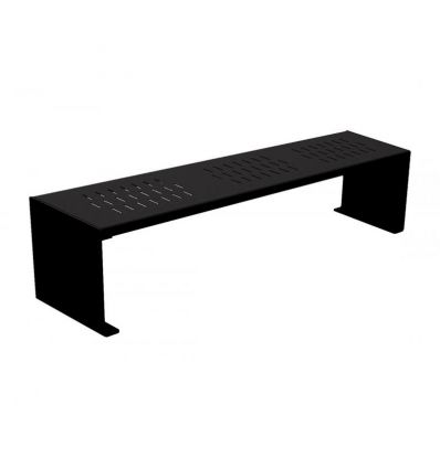 Banquette publique extérieure en acier 1800 mm