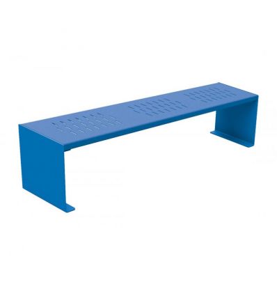 Banquette publique extérieure en acier 1800 mm