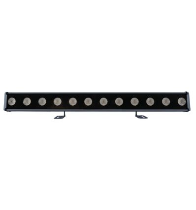 Barre d'éclairage extérieure 12 x 2 W