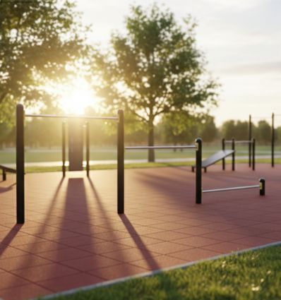 Barre pour pompes street workout
