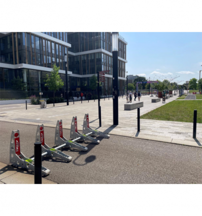 Barrière anti voiture bélier 3,5 ou 7,5 tonnes