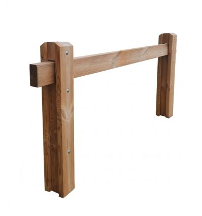 Barrière coulissante bois