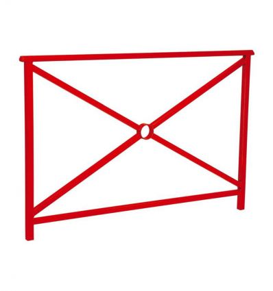 Barrière croix de Saint André L.1000 et 1500 mm