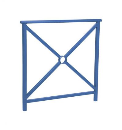 Barrière croix de Saint André L.1000 et 1500 mm