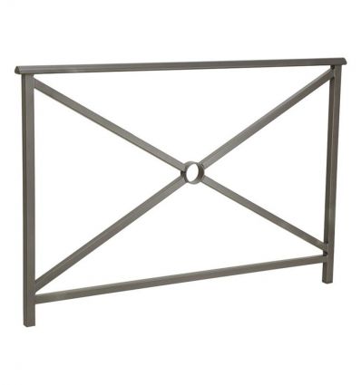 Barrière croix de Saint André L.1000 et 1500 mm