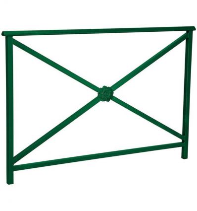 Barrière croix de Saint André L.1000 et 1500 mm