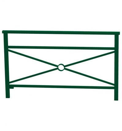 Barrière croix de saint andré L.1000 mm ou L.1500 mm