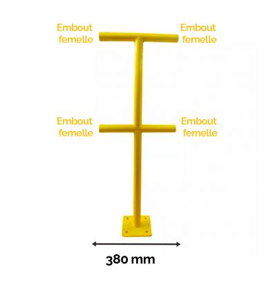 Barrière de sécurité industrielle modulable